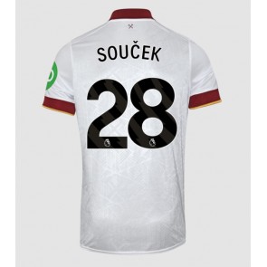 West Ham United Tomas Soucek #28 Alternativní Dres 2024-25 Krátký Rukáv